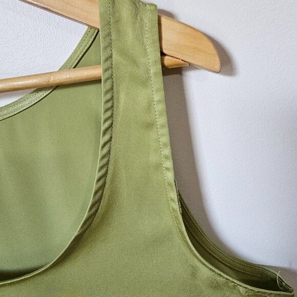 EUC MIMOSA LIME GREEN SOFT SCOOP NECK TANK TOP SIZE SMALL - Picture 6 of 12